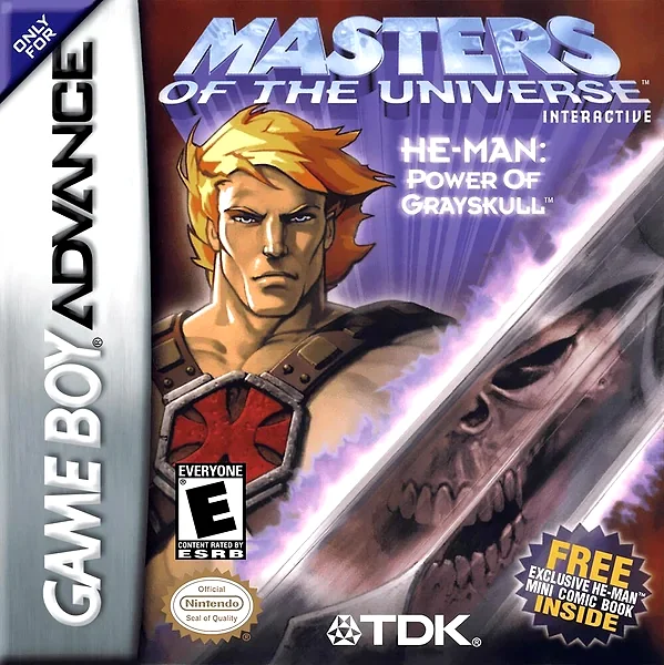 Masters of the Universe: He-Man - Power of Grayskull Box Art