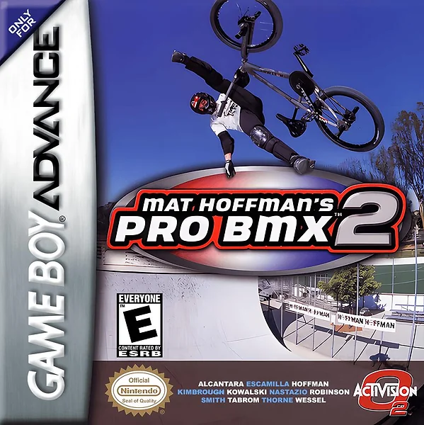 Mat Hoffman's Pro BMX 2 box art