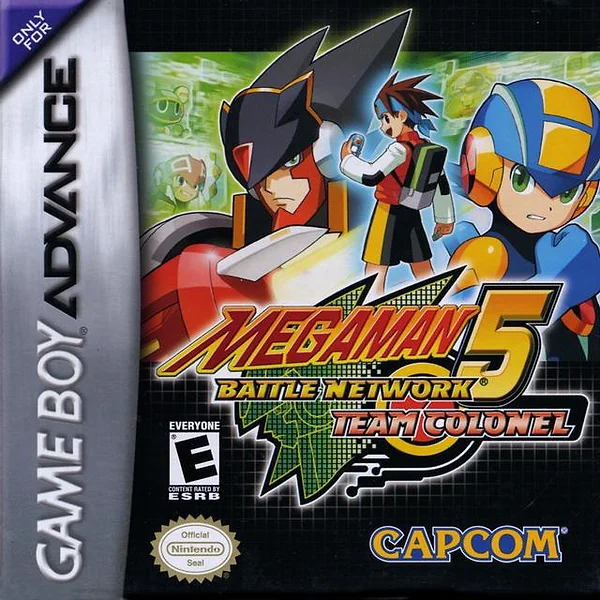 MegaMan Battle Network 5 Box Art