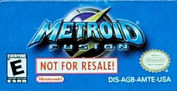Metroid Fusion box art