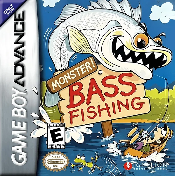 Monster Bass Fishing Box Art