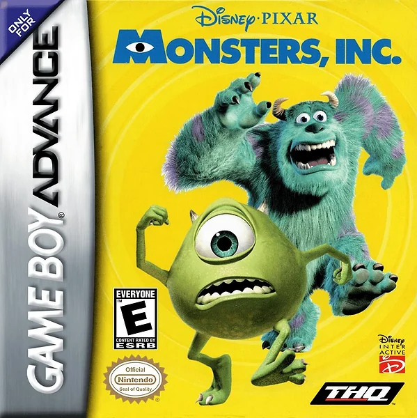 Monsters, Inc. Box Art