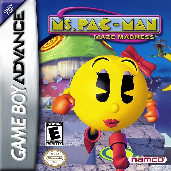 Ms. Pac-Man: Maze Madness box art