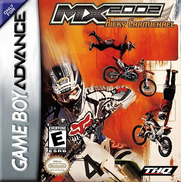 MX 2002 featuring Ricky Carmichael Box Art