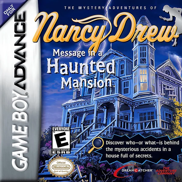 Nancy Drew: Message in a Haunted Mansion Box Art
