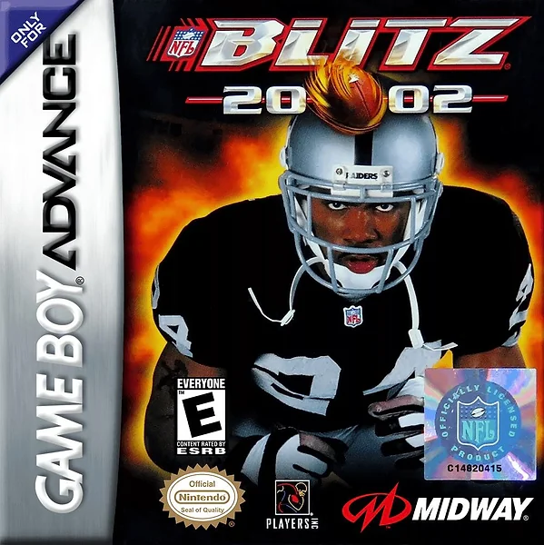 NFL Blitz 2002 box art