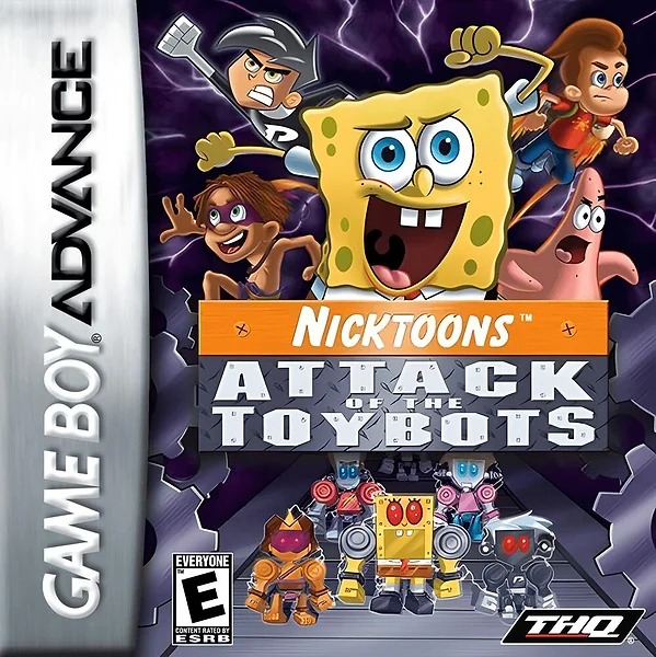 Nicktoons: Attack of the Toybots box art