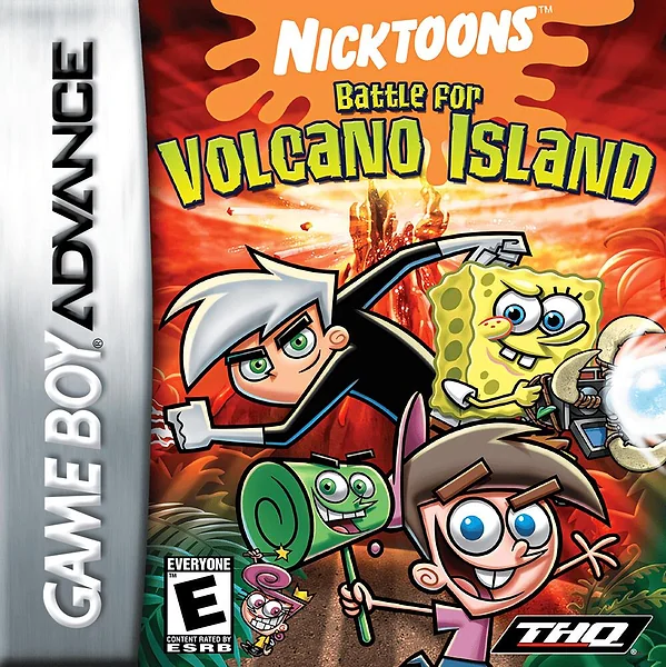 Nicktoons: Battle for Volcano Island Box Art