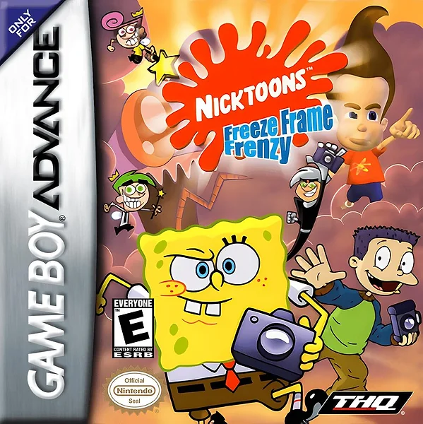 Nicktoons: Freeze Frame Frenzy box art