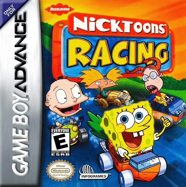 Nicktoons Racing Box Art