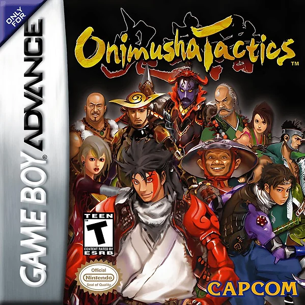 Onimusha Tactics Box Art