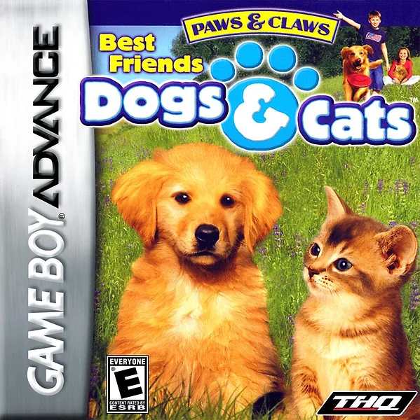 Paws & Claws: Best Friends - Dogs & Cats Box Art