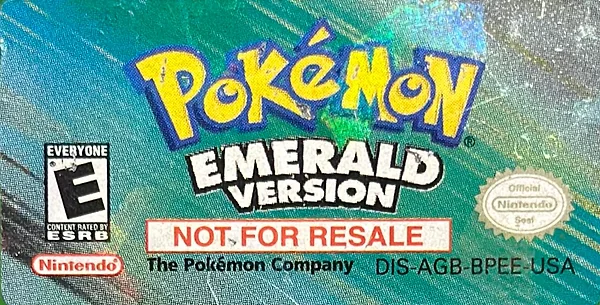 Pokemon Emerald Version box art