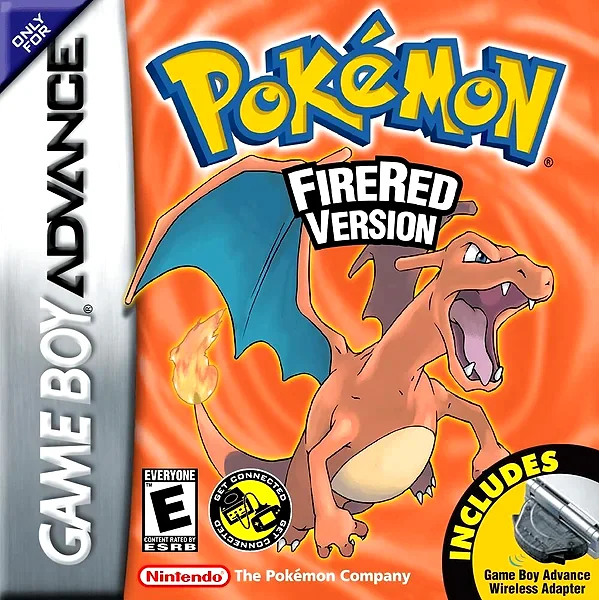 Pokemon FireRed Box Art