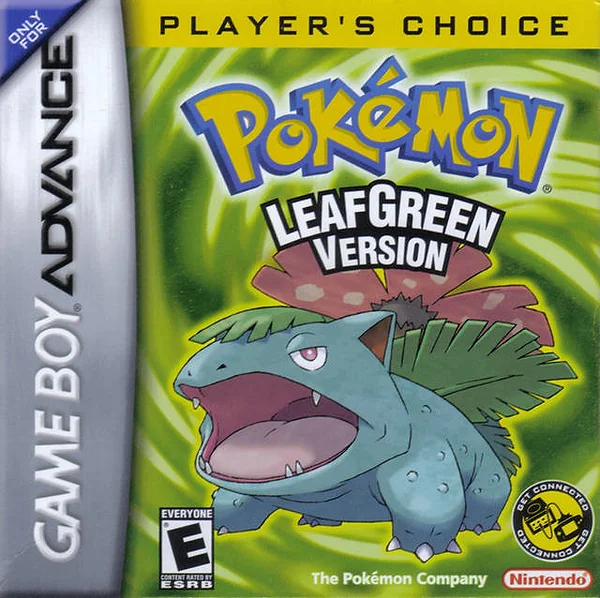 Pokemon LeafGreen Version box art