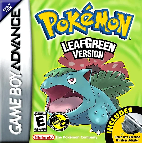 Pokemon LeafGreen Version Box Art