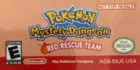 Pokemon Mystery Dungeon: Red Rescue Team Box Art