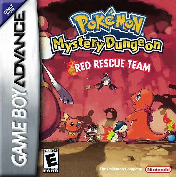 Pokemon Mystery Dungeon: Red Rescue Team box art