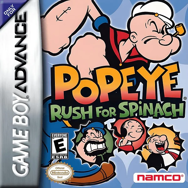 Popeye: Rush for Spinach Box Art