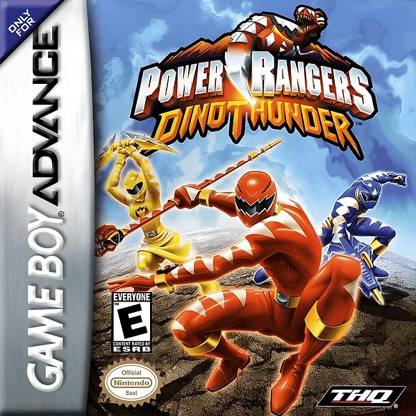 Power Rangers Dino Thunder Box Art