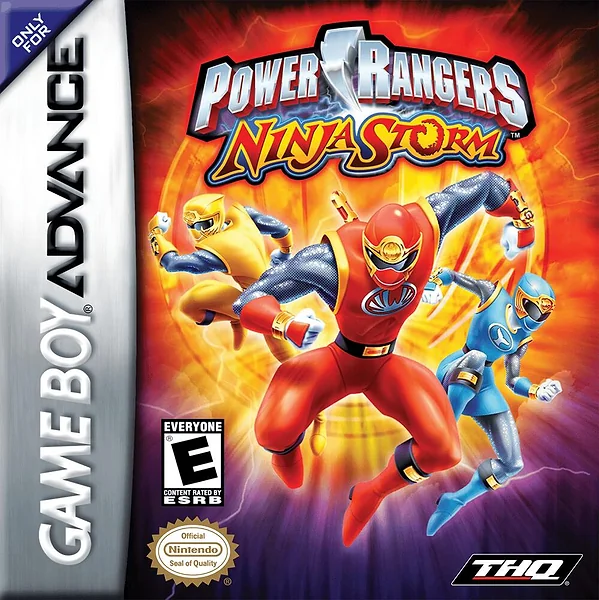 Power Rangers Ninja Storm Box Art