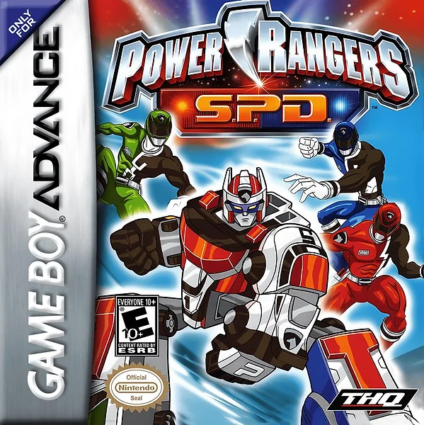 Power Rangers S.P.D. Box Art