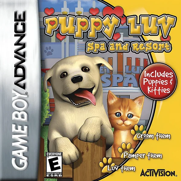 Puppy Luv: Spa and Resort Box Art