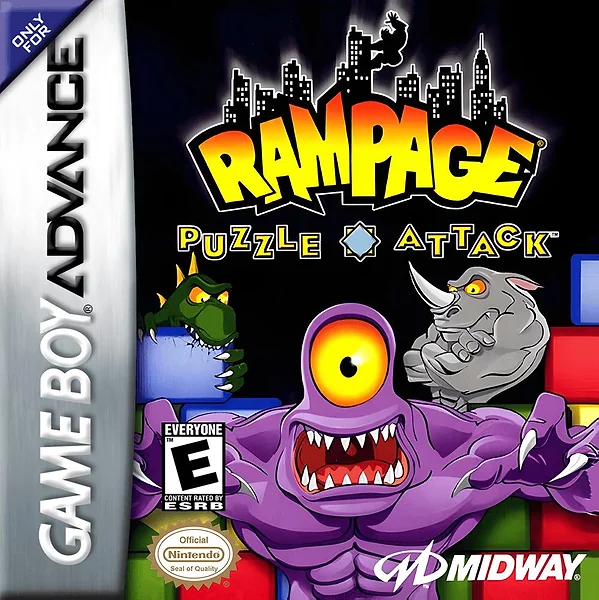Rampage: Puzzle Attack Box Art