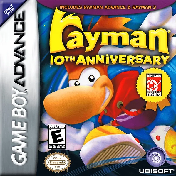 Rayman: 10th Anniversary Box Art