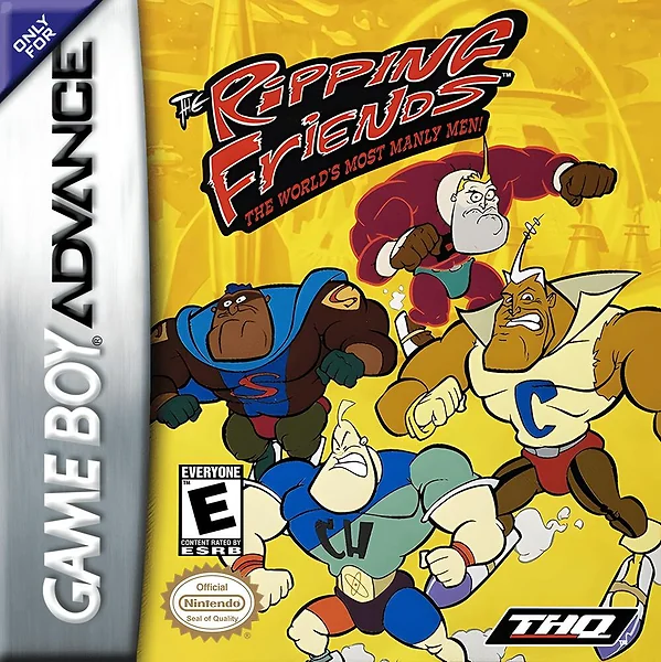 Ripping Friends: World's Most Manly Men Box Art