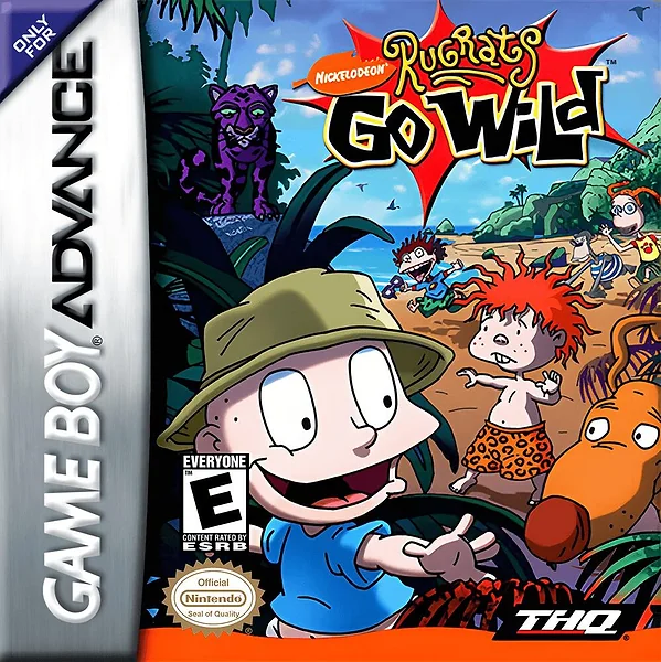 Rugrats Go Wild Box Art