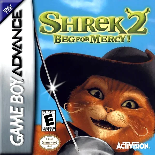 Shrek 2: Beg for Mercy! box art