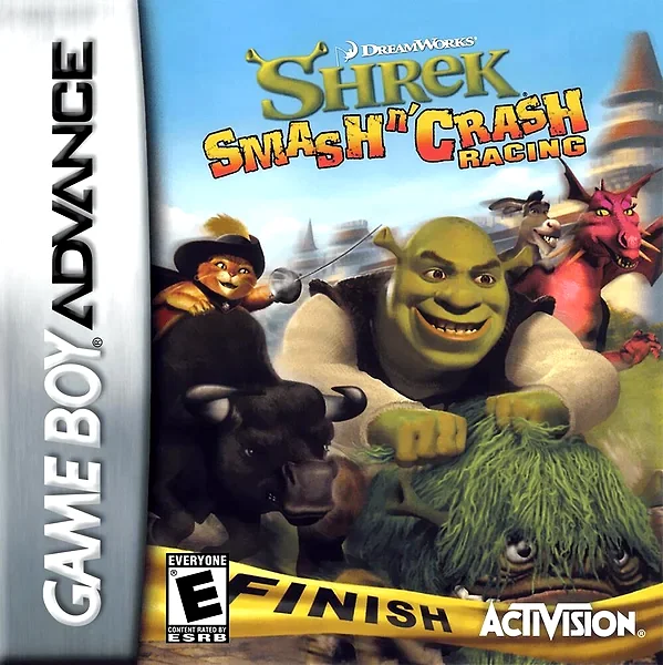 Shrek: Smash n' Crash Racing Box Art