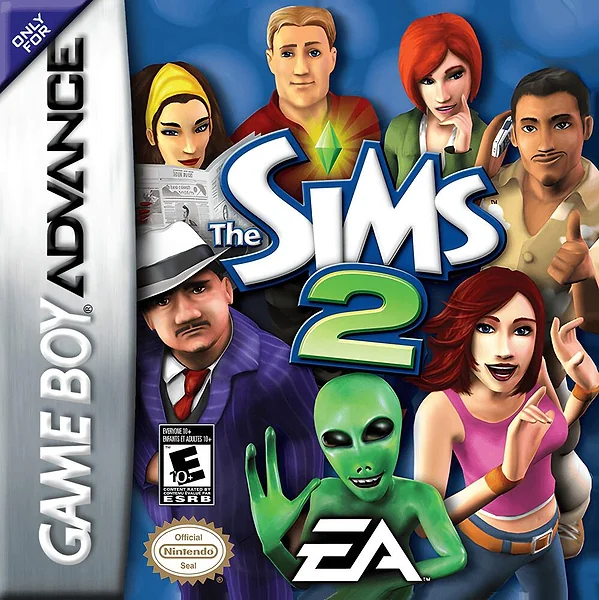 Sims 2 box art