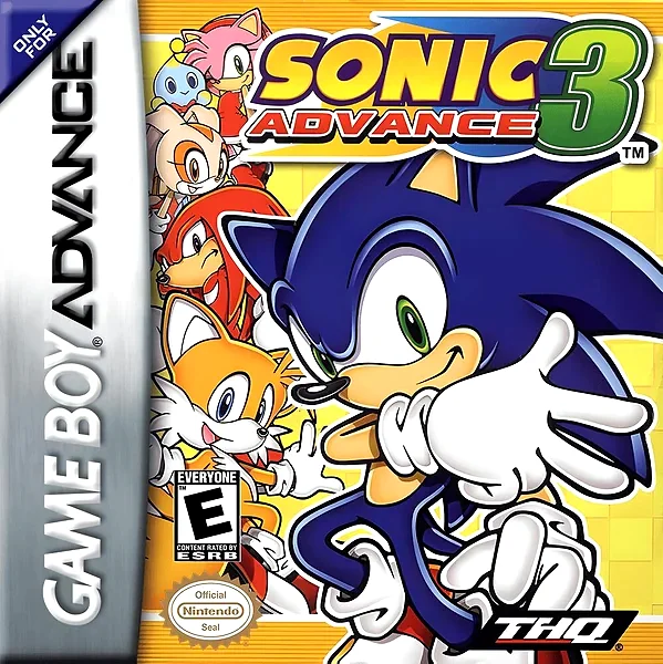Sonic Advance 3 box art