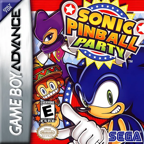 Sonic Pinball Party box art