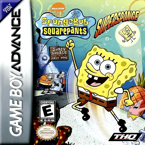 SpongeBob SquarePants: SuperSponge Box Art
