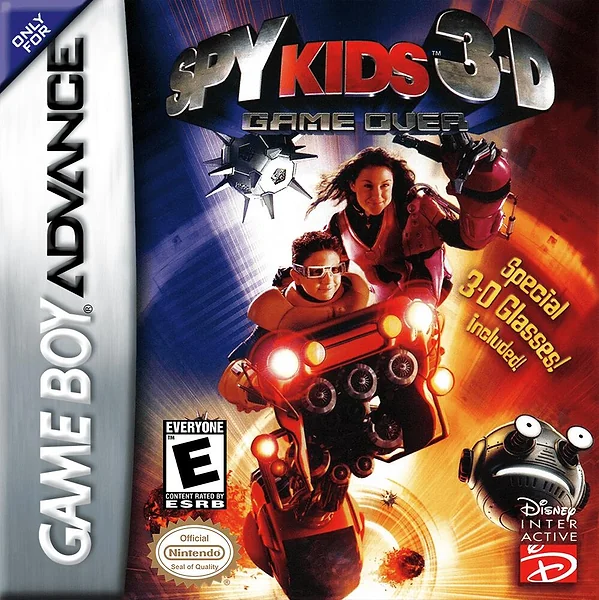 Spy Kids 3-D: Game Over Box Art