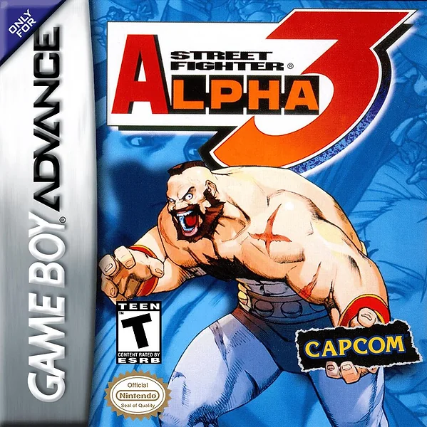 Street Fighter Alpha 3 Box Art