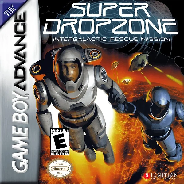 Super Dropzone: Intergalactic Rescue Mission Box Art