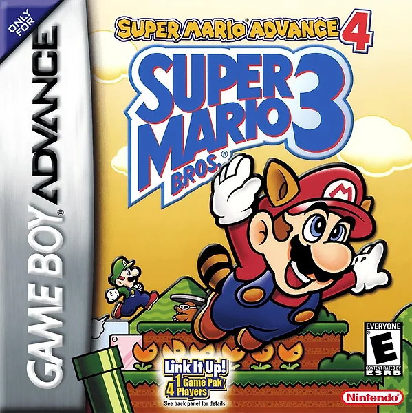 Super Mario Advance 4: Super Mario Bros. 3 box art