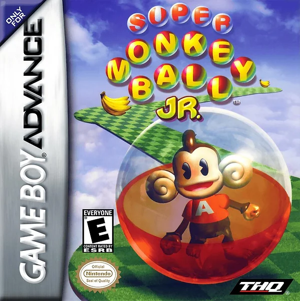 Super Monkey Ball Jr. Box Art