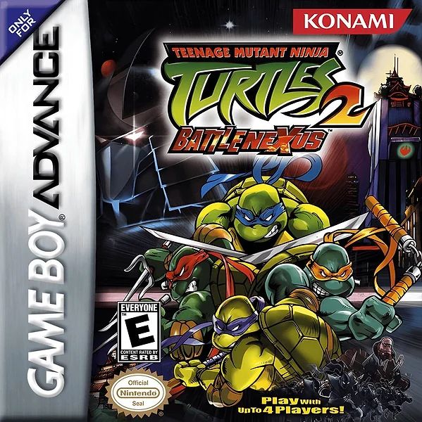 Teenage Mutant Ninja Turtles 2: Battle Nexus box art