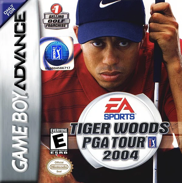 Tiger Woods PGA Tour 2004 Box Art