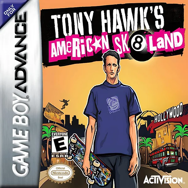 Tony Hawk's American Sk8land Box Art