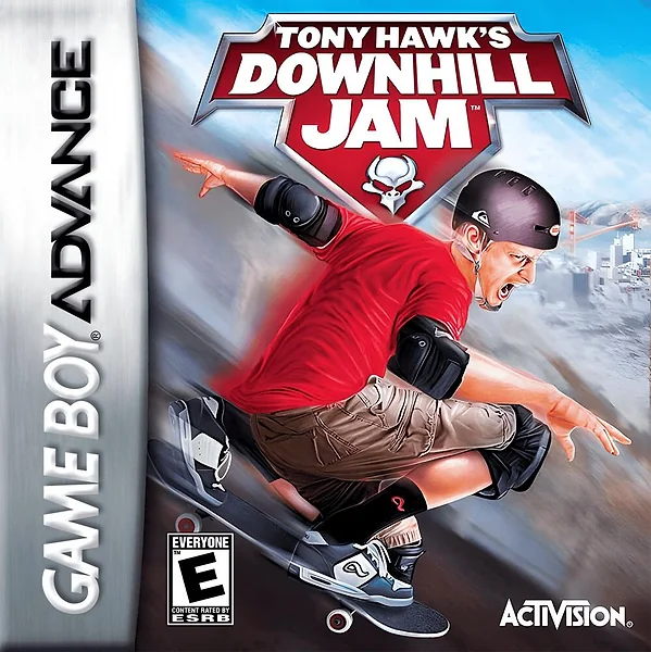 Tony Hawk's Downhill Jam box art