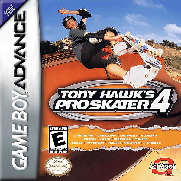 Tony Hawk's Pro Skater 4 box art
