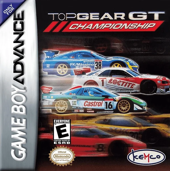 Top Gear GT Championship Box Art
