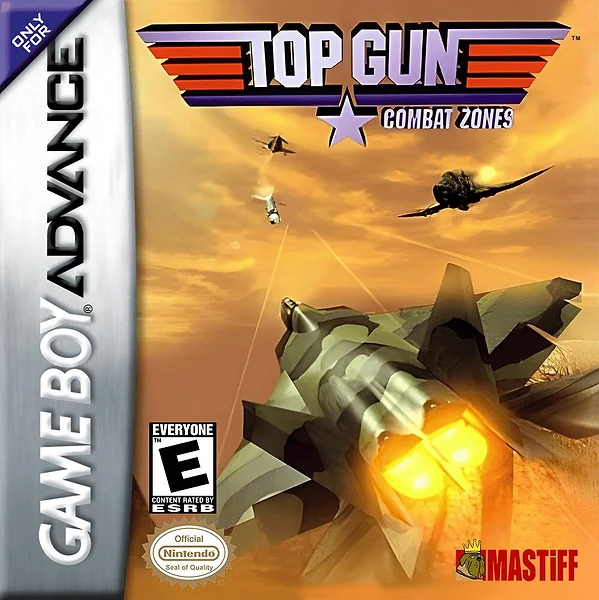 Top Gun: Combat Zones Box Art