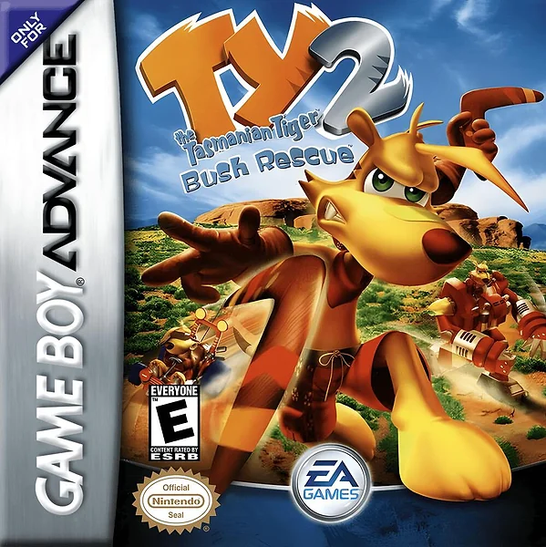 Ty the Tasmanian Tiger 2: Bush Rescue box art